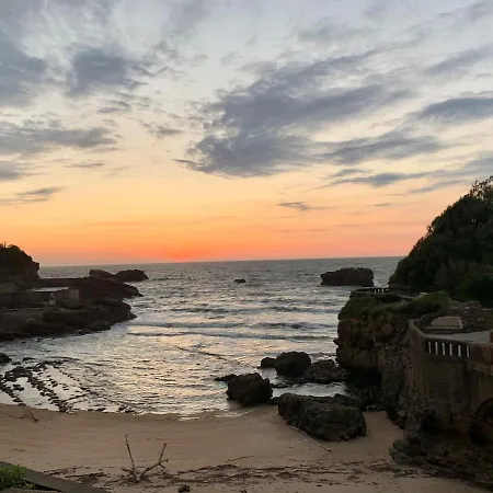 Brua Lb - Pb - Bel Appartement T3 Grange Plage Design Parking Biarritz